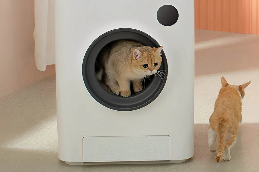 self-cleaning litter boxes